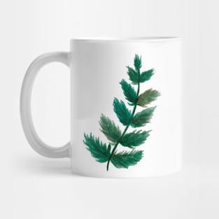 Green leafs Mug